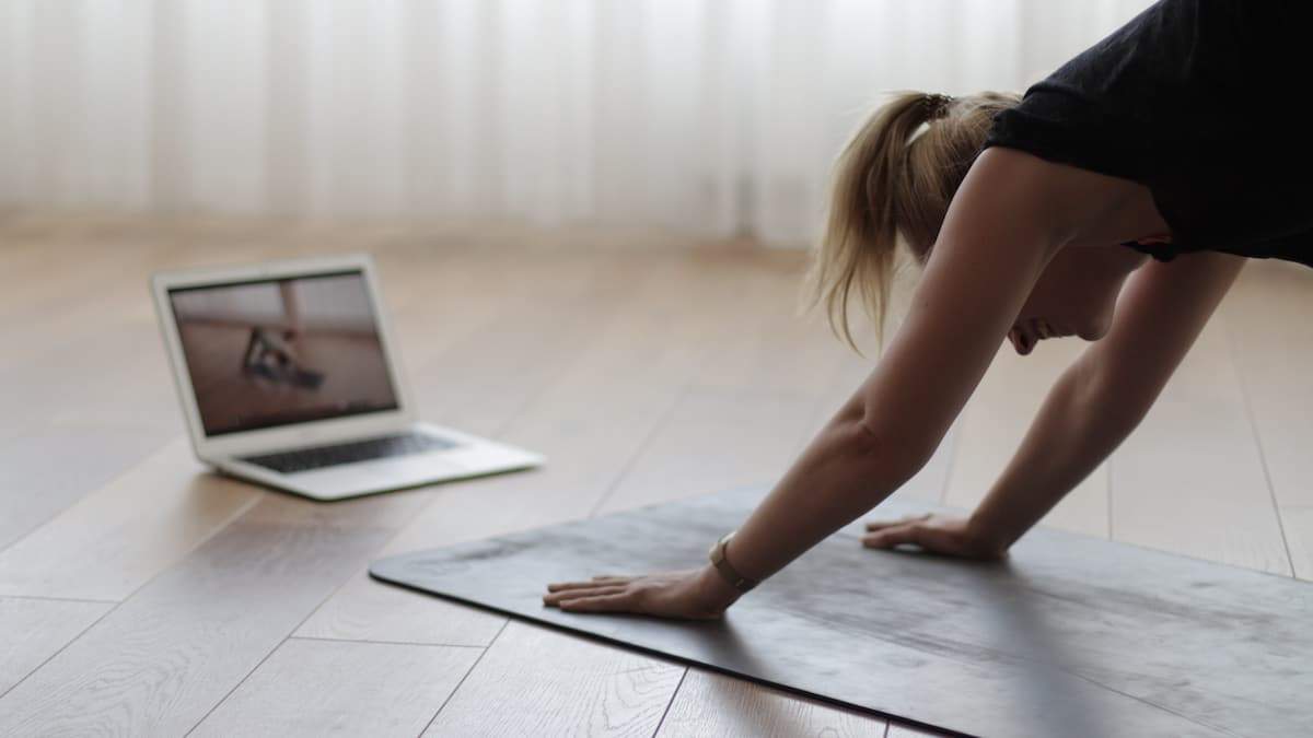 If you are doing yoga, exercise by watching videos online; So keep this in mind