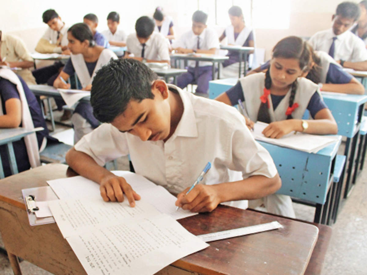 students giving board exams